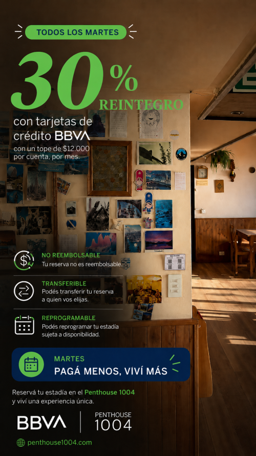 Promo Martes Penthouse 1004